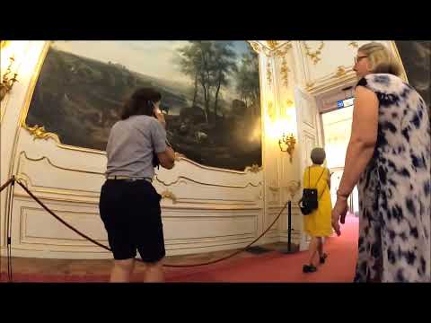 Inside the Schloss Schönbrunn