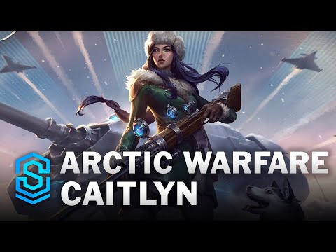 Arctic Warfare Caitlyn (2021 ASU) Skin Spotlight - League of Legends