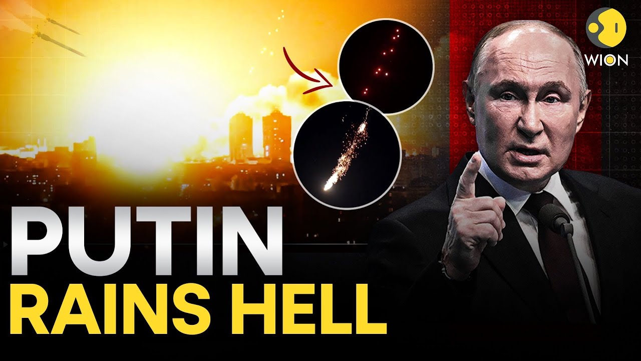 War LIVE: Putin Rains Hell! 40 Ballistic Missiles Rock Ukraine! World in Shock | Russia-Ukraine War