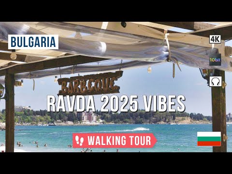 Discover Ravda Bulgaria 🌞 Summer 2025 Walking Tour in 4K | Hidden Black Sea Gem