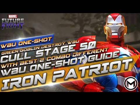 Green Goblin One Shot WBU Cull And Cable Guide - Marvel Future Fight ( Best OF Iron Patriot )