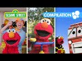 Sesame Street 2 HOUR Cars Vehicle Songs With Elmo Blippi Friends