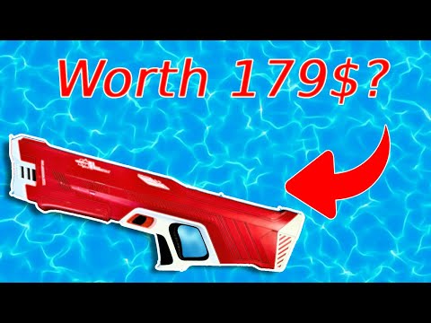 SPYRA Electric Water Blaster, Outdoor Squirt Gun for Pool Games, SpyraThree™ - Review & Unboxing