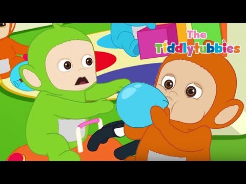 Teletubbies em Português Brasil ★ NOVO Tiddlytubbies Series ★ Ep 6: Balões ★ Cartoons