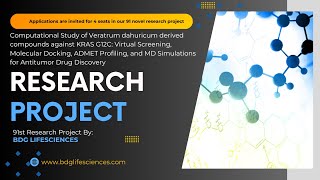 KRAS G12C Inhibitor Discovery Using Veratrum dahuricum | Computational Drug Design Research Launch