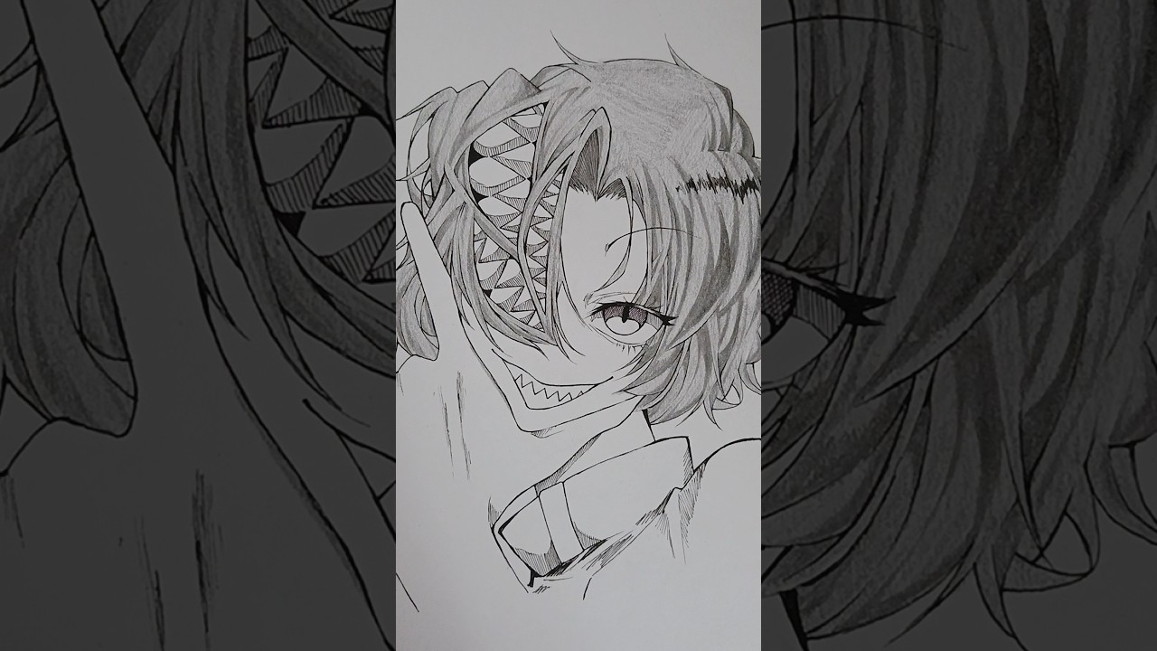 手ポーズイラストチャレンジ #イラスト #アナログ #shorts #short