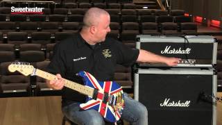 Video thumbnail for Marshall 2555X Silver Jubilee 100-watt Reissue Tube Head Demo by Sweetwater Sound by Sweetwater
