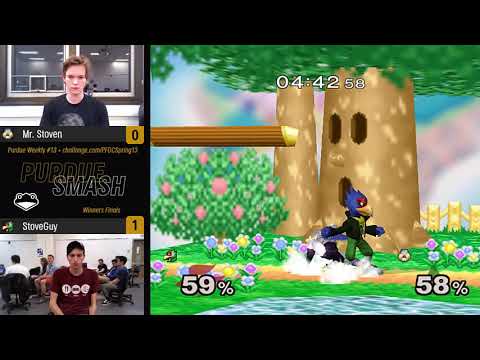 Purdue Spring 2019 Weekly #13 - Winners Finals - Mr. Stoven (Sheik) vs StoveGuy (Falco)