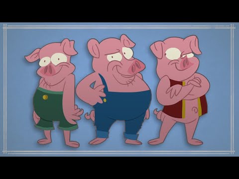 Three Little Pigs - Fixed Fairy Tales | Bedtime Story for Children
