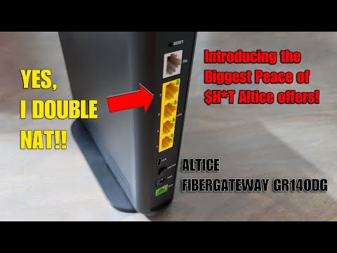 Altice FiberGateway GR140DG BYOR review | JoeteckTips