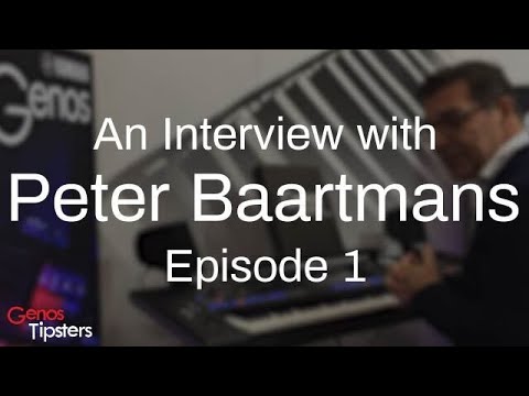 Yamaha Genos - Peter Baartmans interviews - Episode #1