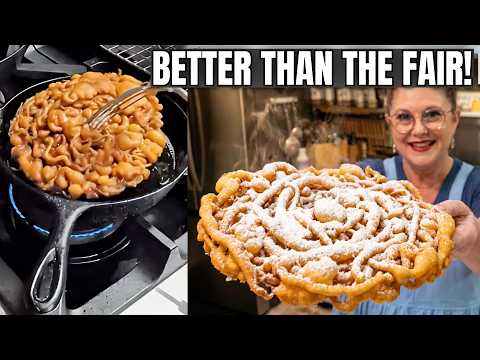 How to Make Real Fair-Style Funnel Cakes at Home (Easy Recipe)