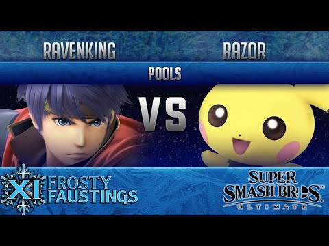 FFXI - Smash Ultimate Singles POOLS - UGSG Ravenking (Ike) vs  Razor (Pichu)