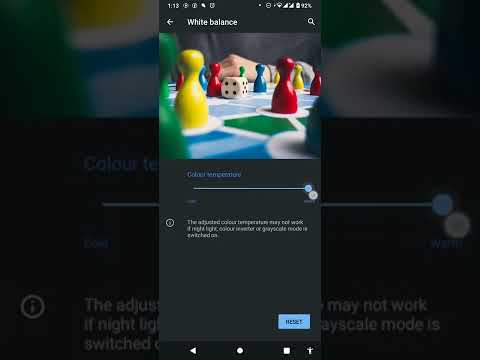HOW TO ADJUST AND RESET SCREEN WHITE BALANCE ON NOKIA 1.4 & ANY OTHER ANDROID PHONE...