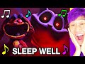 SLEEP WELL From POPPY PLAYTIME CHAPTER 3 OFFICIAL MUSIC VIDEO LANKYBOX REACTION