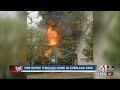 Fire engulfs home in Overland Park, no one ...