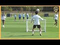 Manchester City - Pep Guardiola - Perfect passing combinations with shots on small goal