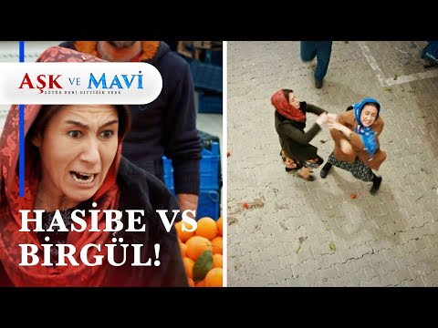 Pazarda domates savaşları! - Aşk ve Mavi 25. Bölüm