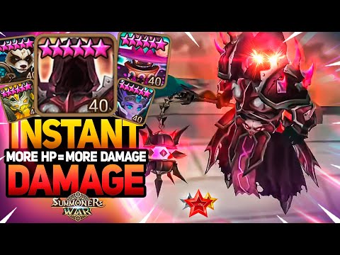 HUGE INSTANT DAMAGE - Summoners War