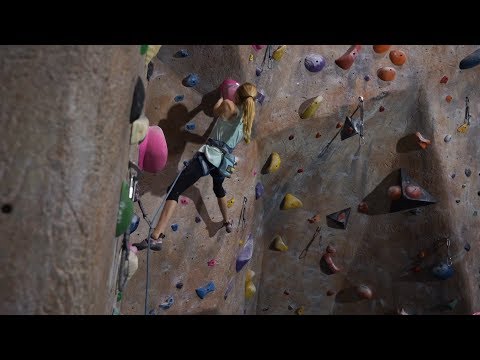 Gym Lead Climbing: 7. Climbing Overhangs | Climbing Tech Tips