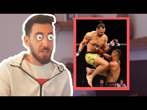 Capoeira Pro reacting to Capoeira in REAL Fights Michel Pereira UFC