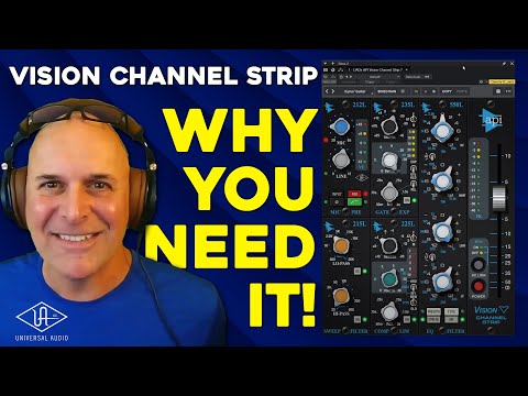 Universal Audio API Vision Channel Strip - Why you need it