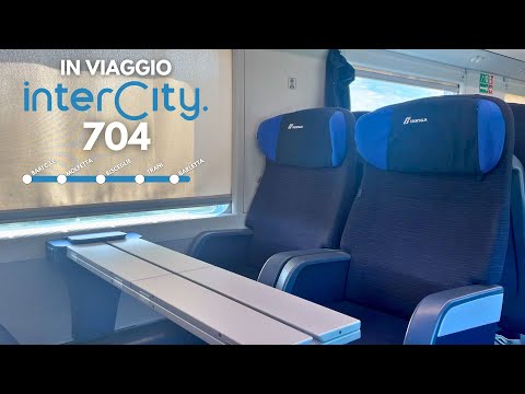 MOLTI INCROCI IN VIAGGIO SULL'INTERCITY 704 DA BARI CENTRALE A BARLETTA!