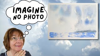 Paint Perfect Clouds WITHOUT Reference Photos (Watercolor Secret)