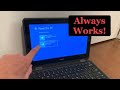 How To EASILY Factory Reset ANY WINDOWS School Laptop No Password