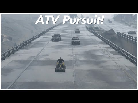 GTA5 Roleplay - SAPDFR - EP9 - (Criminal) - ATV Pursuit!
