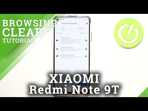 Clear Browsing Data – XIAOMI Redmi Note 9T and Browser History & Cookies Deleting
