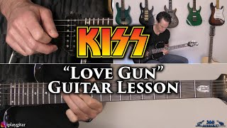 KISS - Love Gun Guitar Lesson