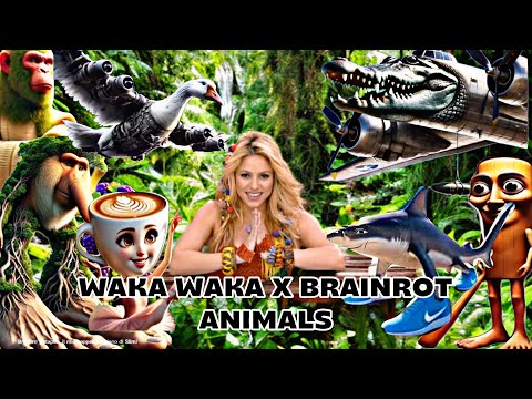 WAKA WAKA X BRAINROT ANIMALS SONG