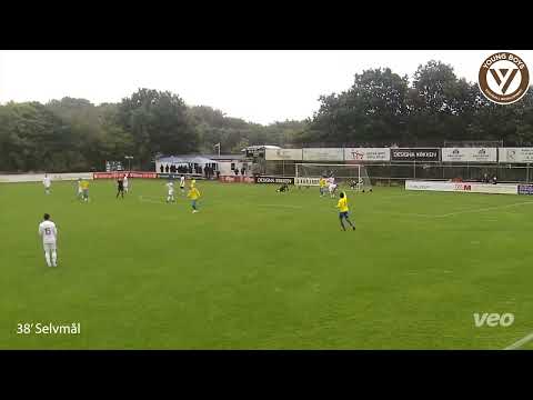 Højdepunkter pokalkamp: Kjellerup IF vs Young Boys FD (1-4)