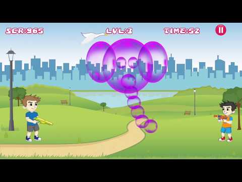 Soap Bubble Shapes Shooter Video