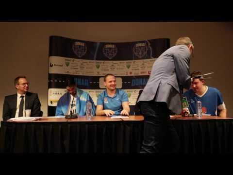 Press conference Donar Groningen - BC Enisey