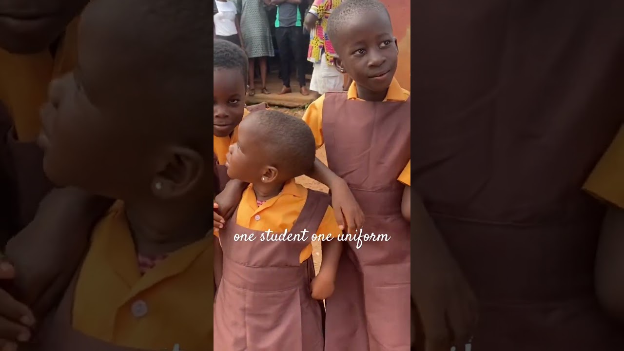 Free Uniforms Distribution #uniform #onestudentoneuniform