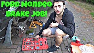 How To Replace Ford Mondeo Rear Brakes