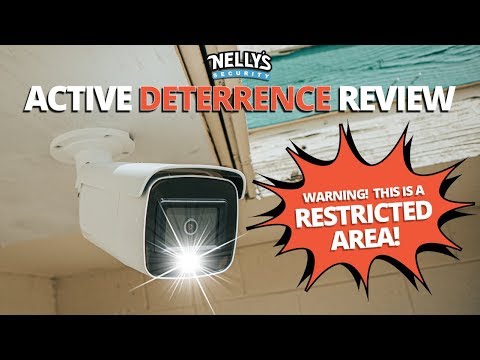 Active Deterrence Security Camera Review (MOTION DETECTION ON STEROIDS)