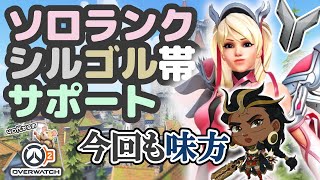 【OW2】ソロランク/シルゴル帯/サポマーシー/アイヘンヴァルデ