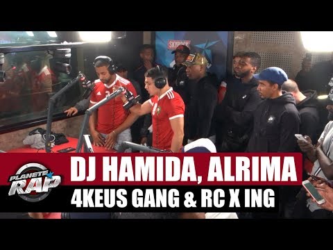 DJ Hamida, Alrima, 4Keus Gang & RC x ING en live #PlanèteRap