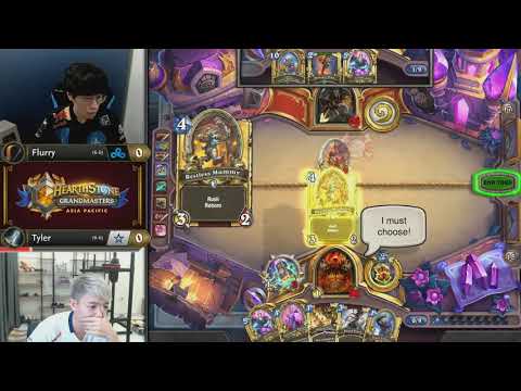 Flurry vs Tyler - Hearthstone Grandmasters Asia-Pacific S2 2019 - Week 7