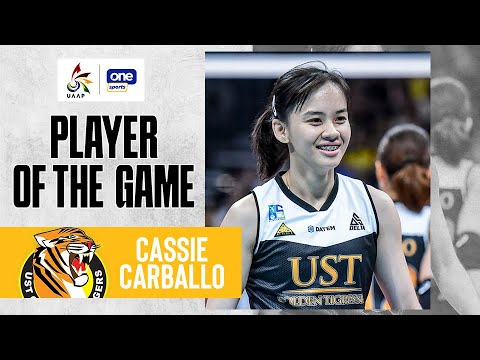 Cassie Carballo LEADS THE GROWL for UST vs. NU 🐯 | UAAP SEASON 86 WOMEN'S VOLLEYBALL | HIGHLIGHTS