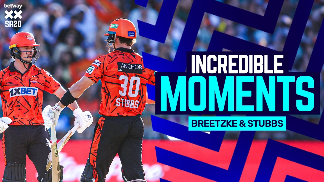 Incredible Moments | Breetzke and Stubbs partnership seals Season 4 title