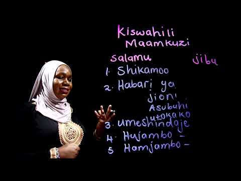 Gredi 5 Kiswahili Mwalimu Rehema Maamkuzi