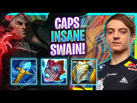 CAPS IS INSANE WITH SWAIN! | G2 Caps Plays Swain Mid vs Syndra! | Season 2023