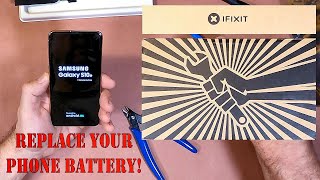 Samsung Galaxy S10e battery replacement using IFIXIT kit