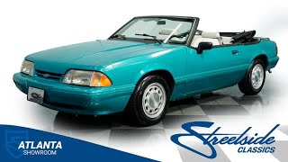 Video Thumbnail for 1992 Ford Mustang LX Convertible