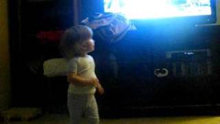 Amaira dancing to The Fresh Beat Band&#39;s &quot;Stomp The House&quot;