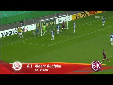 Hansa Rostock - Kaiserslautern DFB Pokal - Zusammenfassung (Version NDR Sportclub)